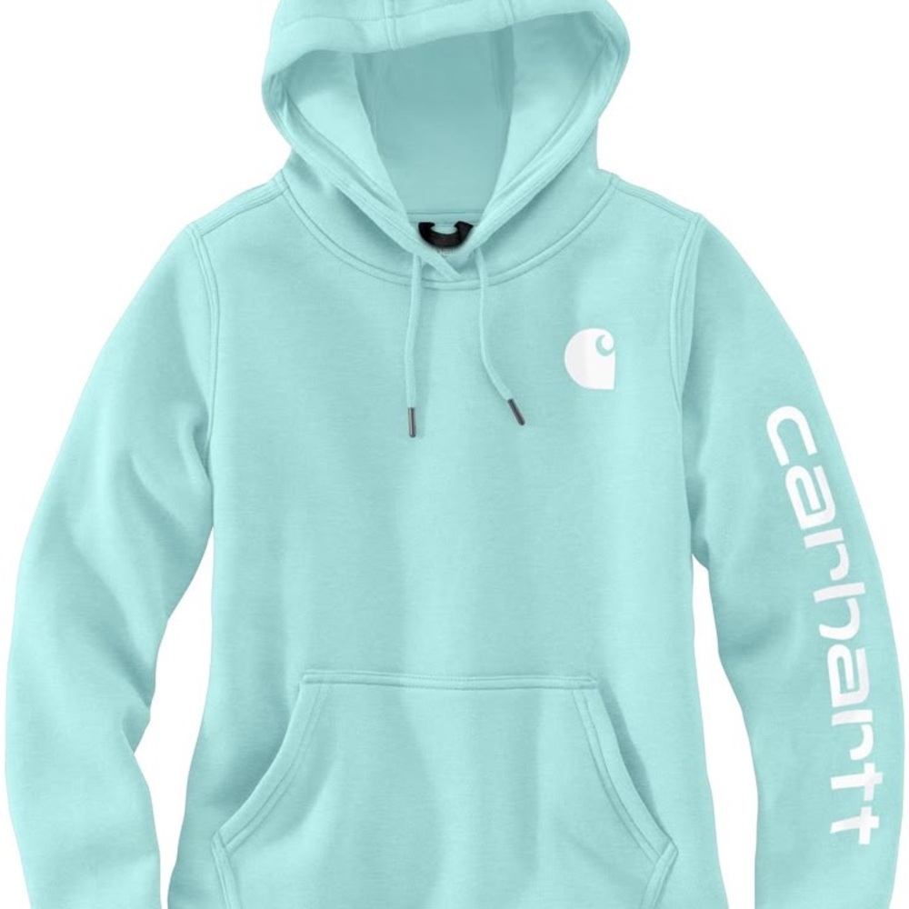 Carhartt Light Blue Relaxed Fit Hoodie